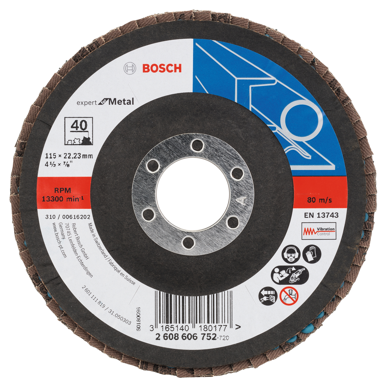 Accessories 2608606752 Lamelskiver Diameter 115 mm N/A 1 stk