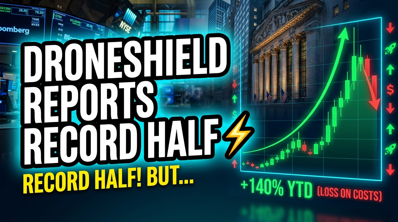 DroneShield Reports Record Half-Year Revenue, Swings to Loss on Higher Costs