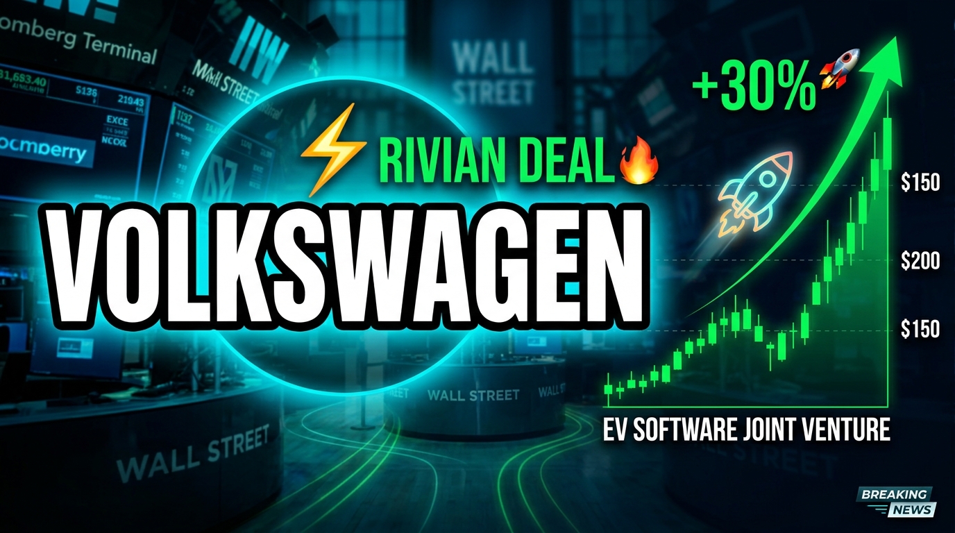 Volkswagen, Rivian Form EV Software Joint Venture