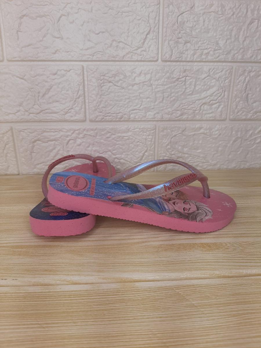 Chinelo Infantil Menina Havaianas Slim Princess Ref:4.123.328