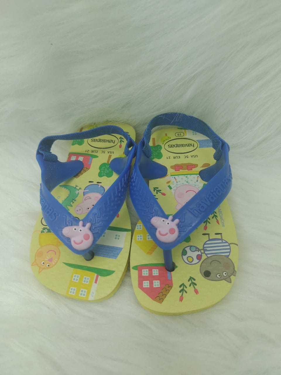 Chinelo Infantil Menina Havaianas Peppa Pig Ref:4.145.980