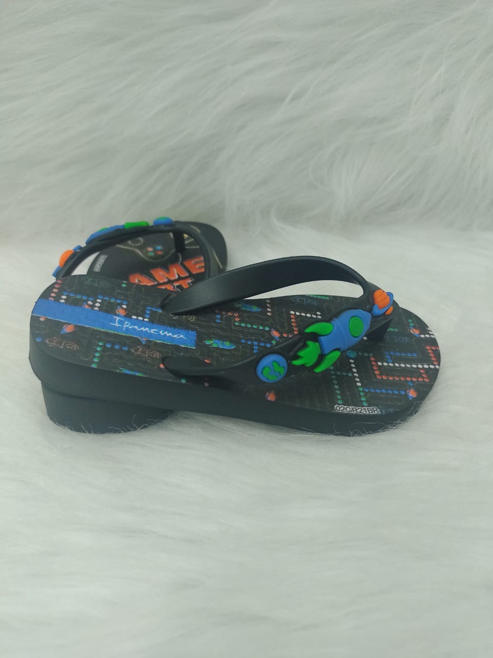 Chinelo Infantil Menino Ipanema Gamer Ref:26649