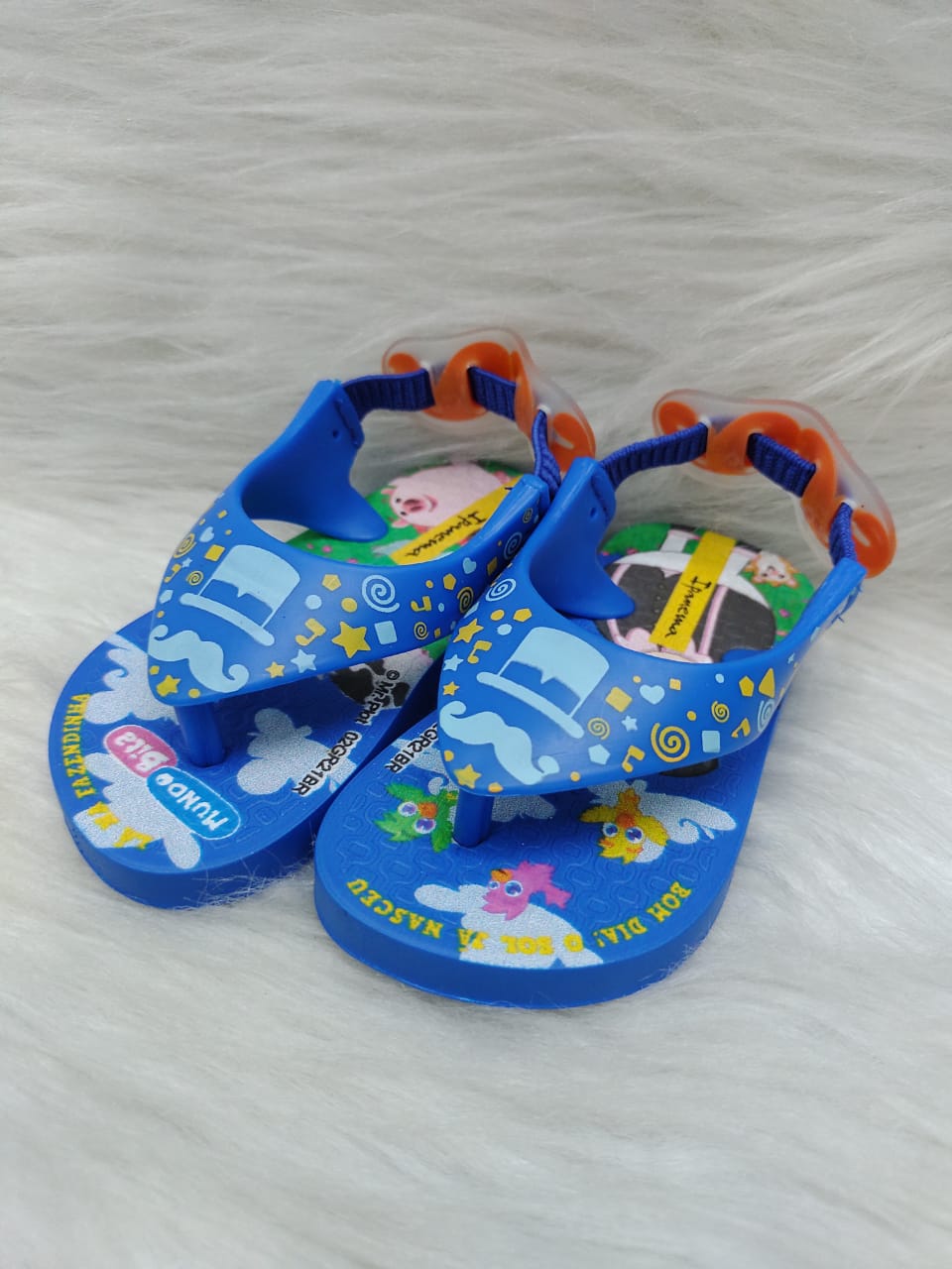 Chinelo Infantil Menino Ipanema Mundo Bita Ref:26498