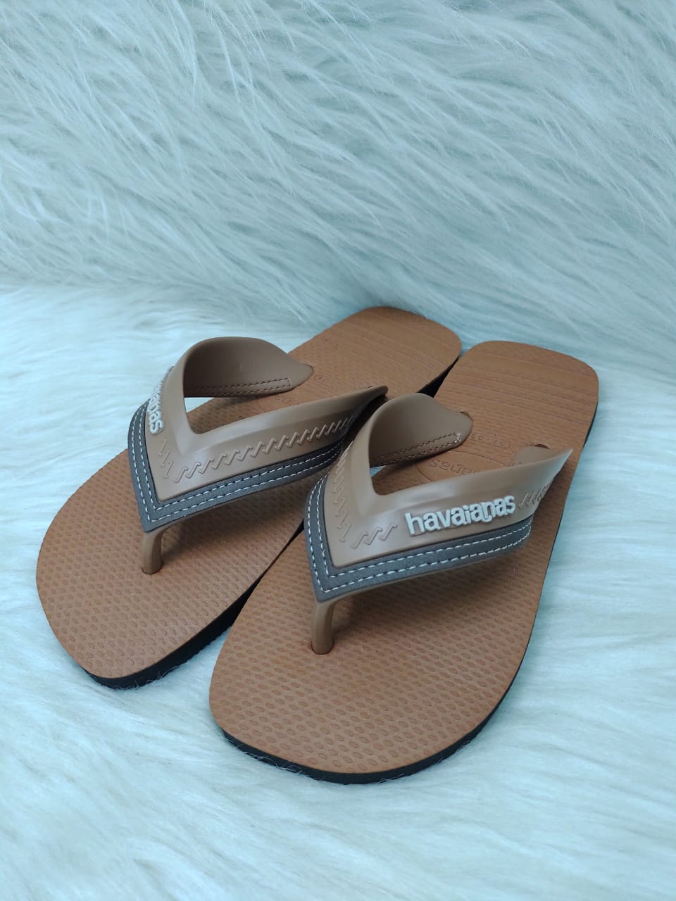 Chinelo Masculino Havaianas Hybrid City Ref:4.146.054