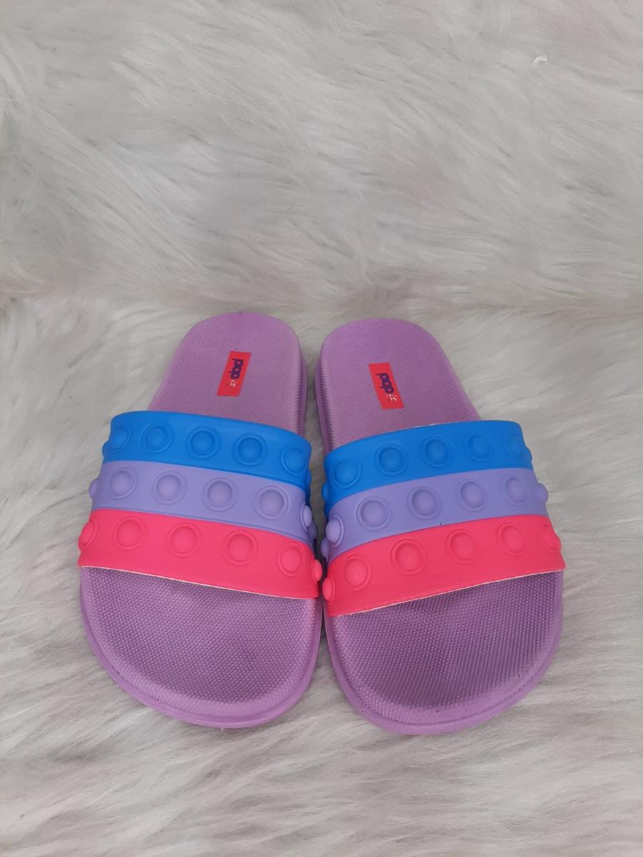 Chinelo Infantil Menina Ellen Calcados Slide Pop It Ref:240