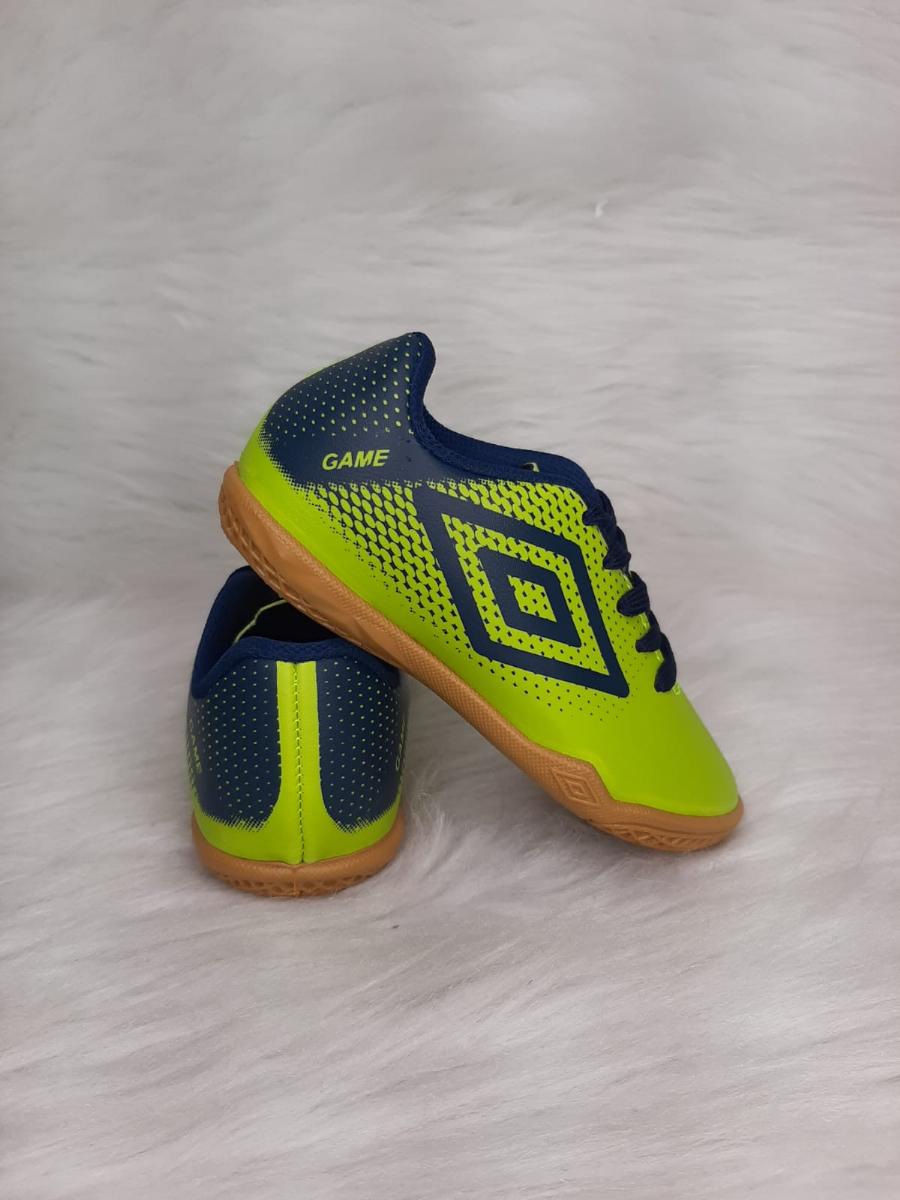 Chuteira Infantil Menino Umbro Indoor Game Jr Ref:U07FB005028