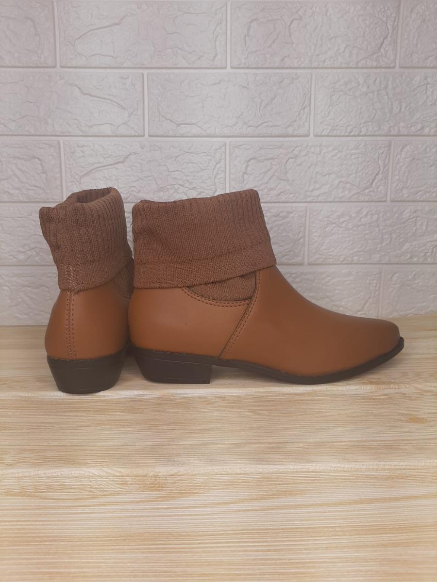 Bota Feminino Moleca C/c Ref:5320.305