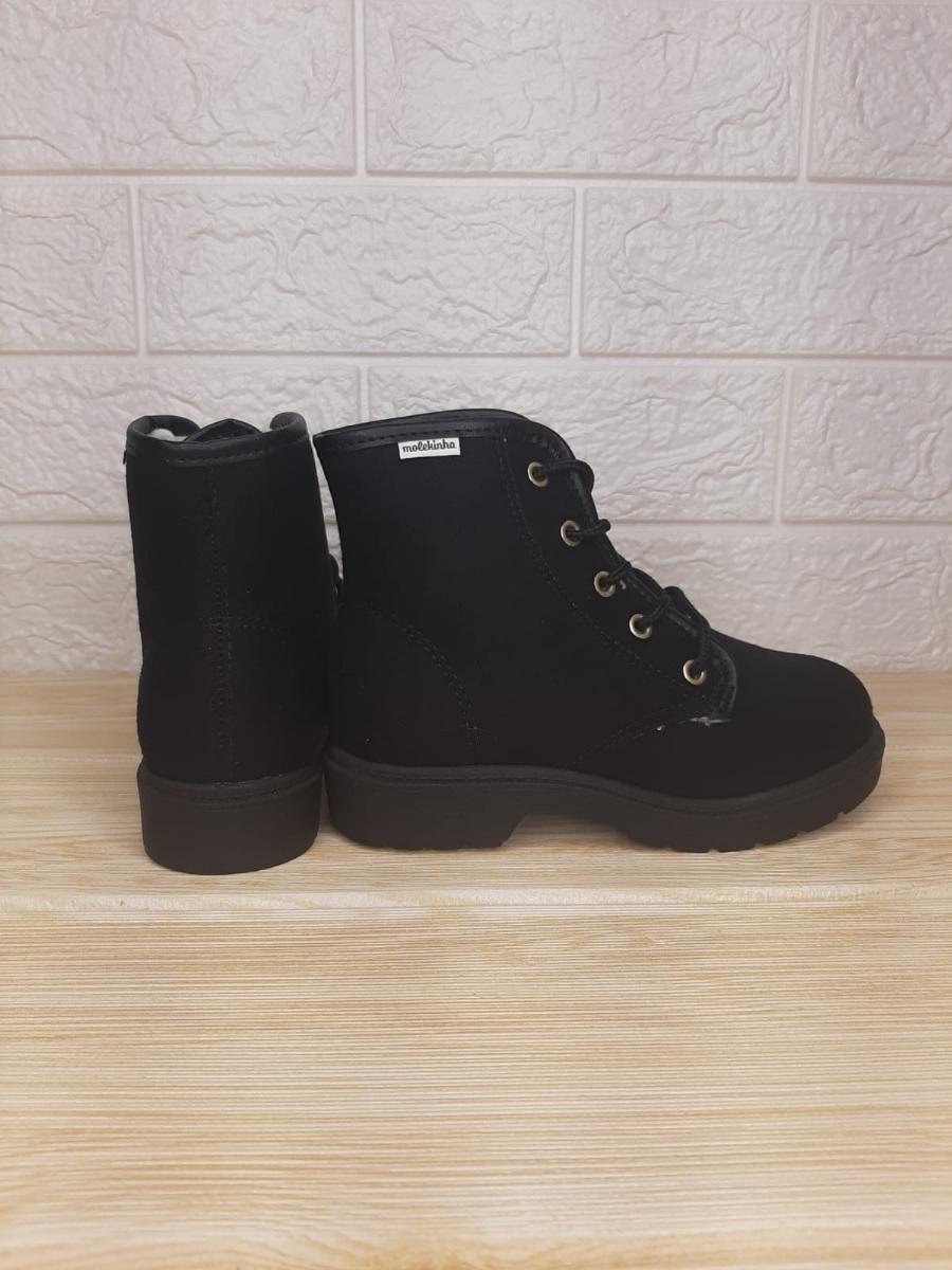 Bota Infantil Menina Molekinha C/c Ref:2164.124