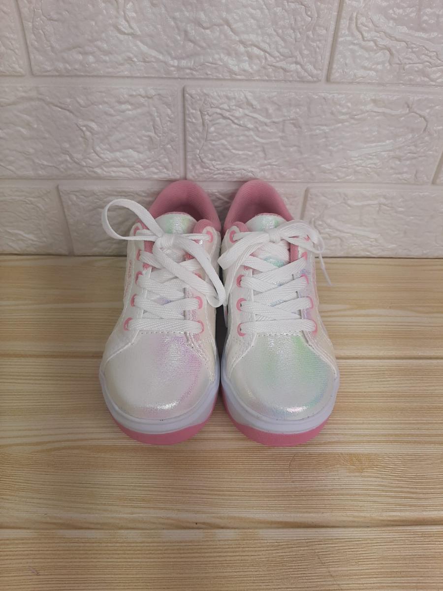 Tenis Infantil Menina Pink Cats Ref:V3062