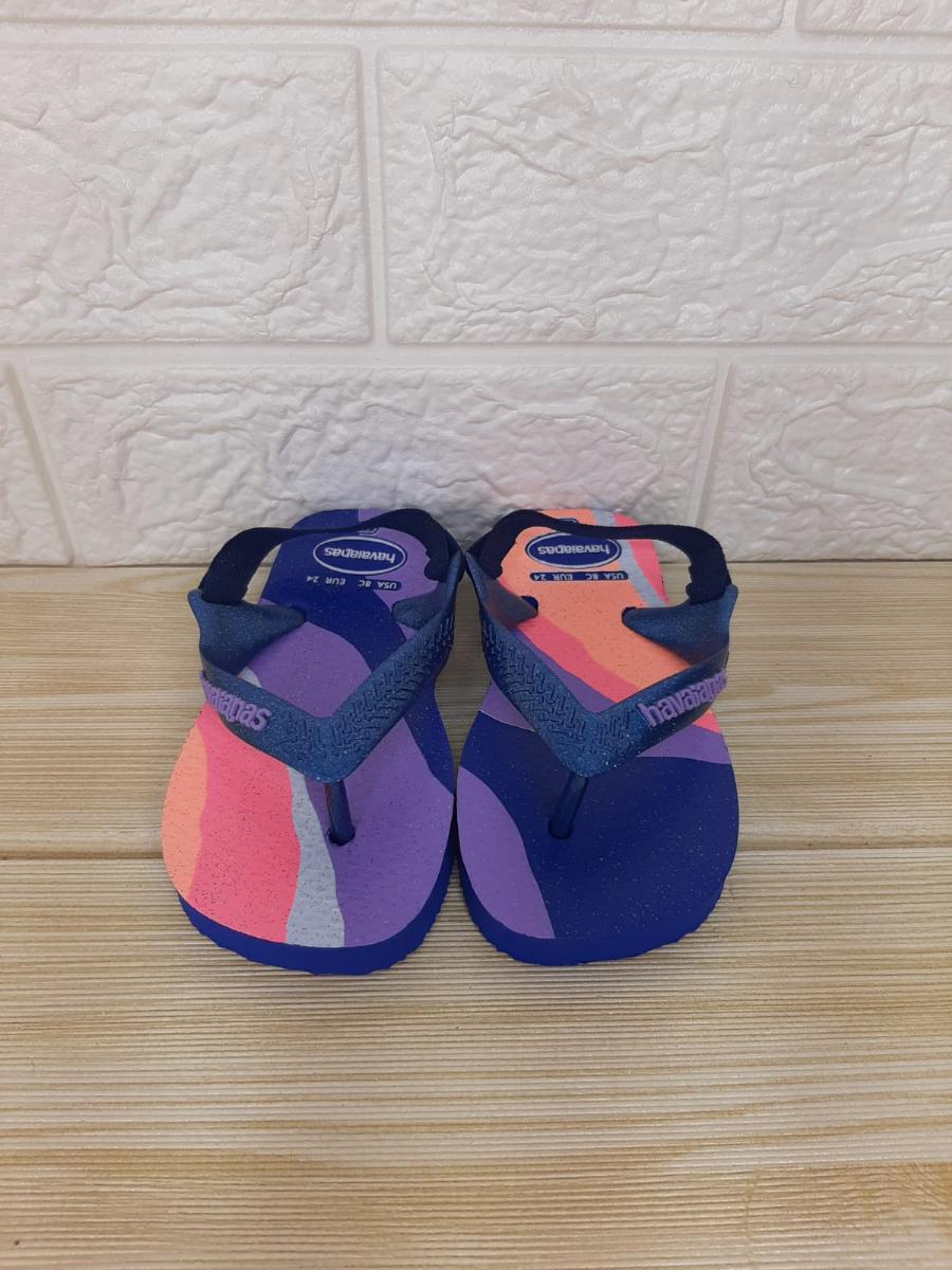 Chinelo Infantil Menina Havaianas Baby Palette Ref:4.145.753