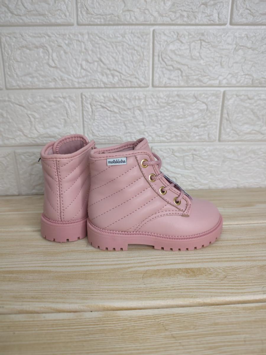 Bota Infantil Menina Molekinha Ref:2126.522