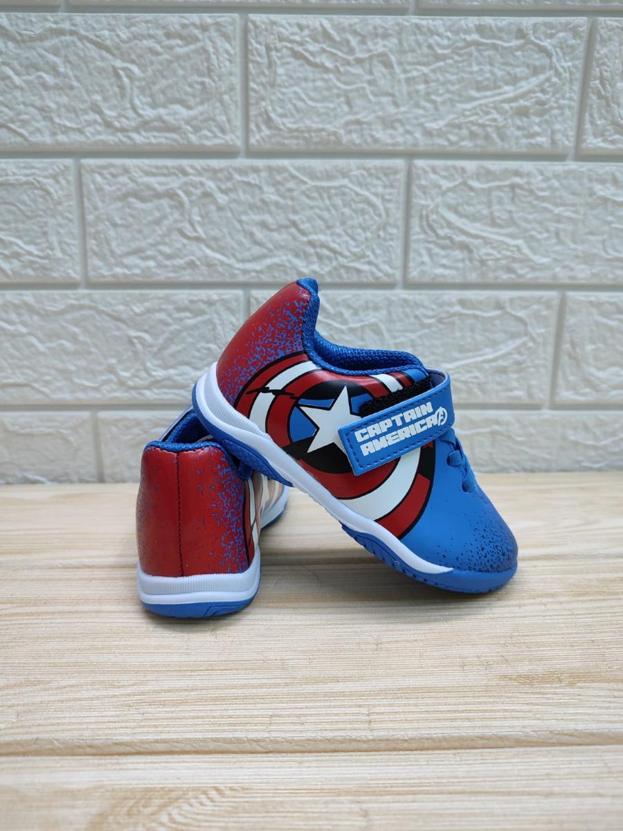 Chuteira Indoor Infantil Menino Dray Capitao America Ref:4303