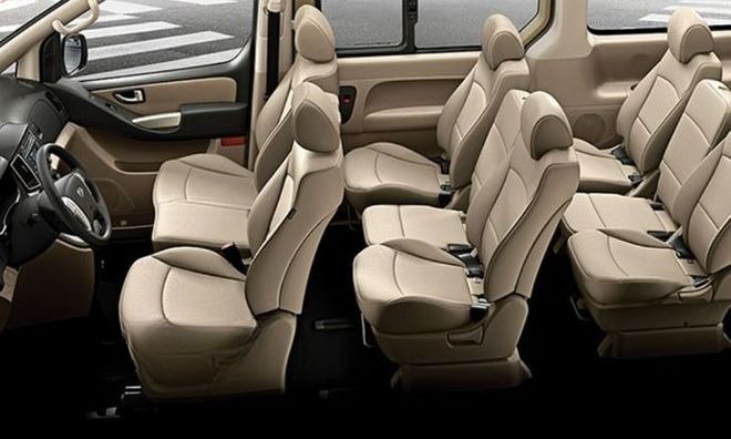 Ghế ngồi Starex 9 chỗ Mai Phát