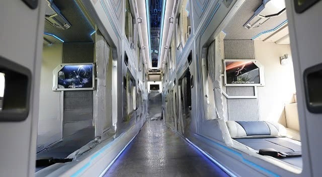 Xe Cát Bà Luxury Giường nằm Tiện ích Cabin 26 phòng