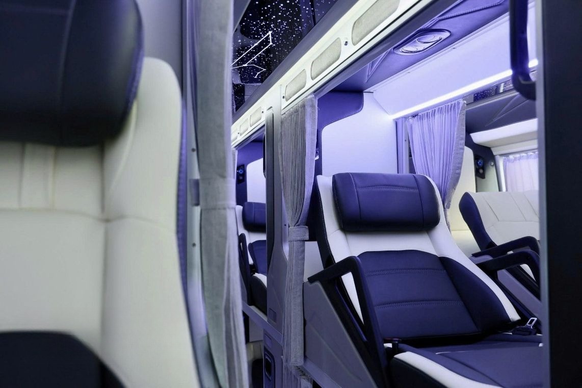Xe Kim Hùng Giường nằm Tiện ích Nội thất Ghế ngồi 34 chỗ