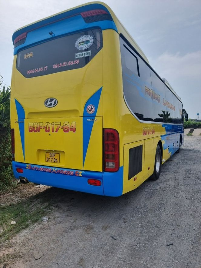 Xe Thiên Lộc Mặt sau xe Bên hông xe 