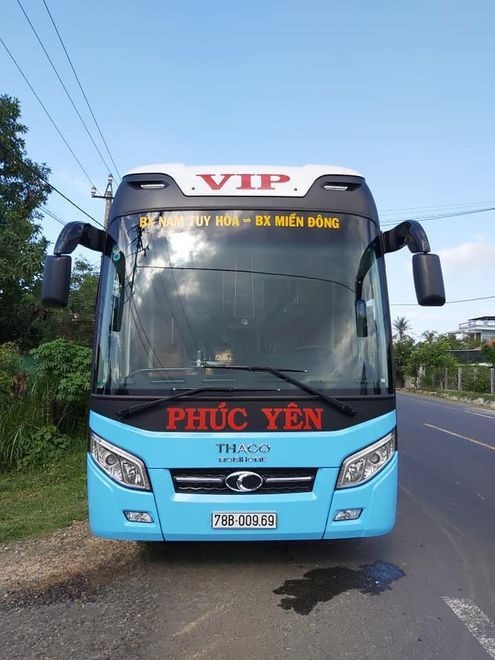 Xe Phúc Yên Mặt trước xe Limousine 34 phòng