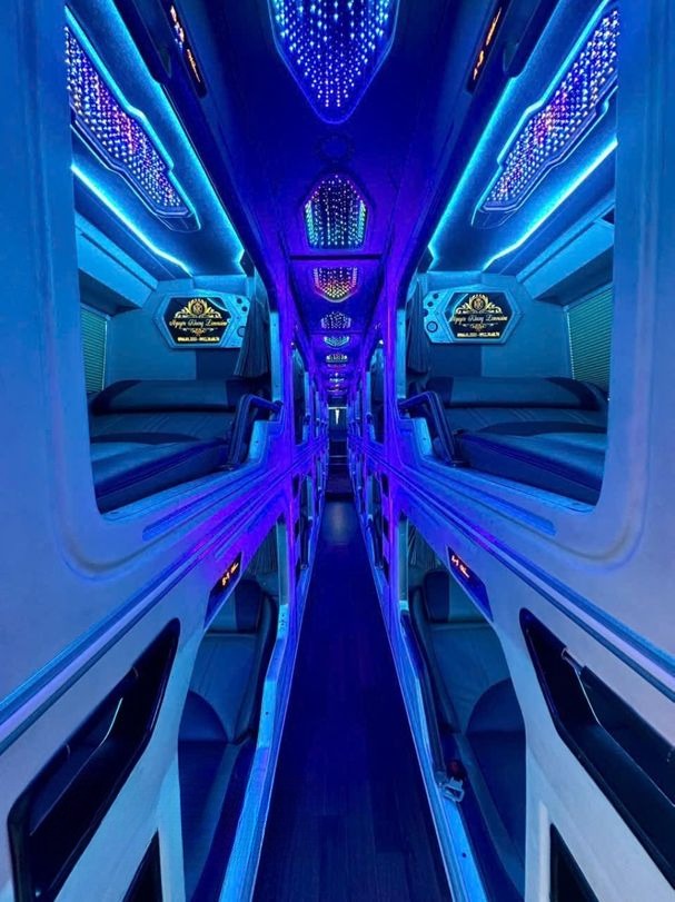 Xe Nguyên Khang Limousine Giường nằm Tiện ích Nội thất Limousine 24 phòng