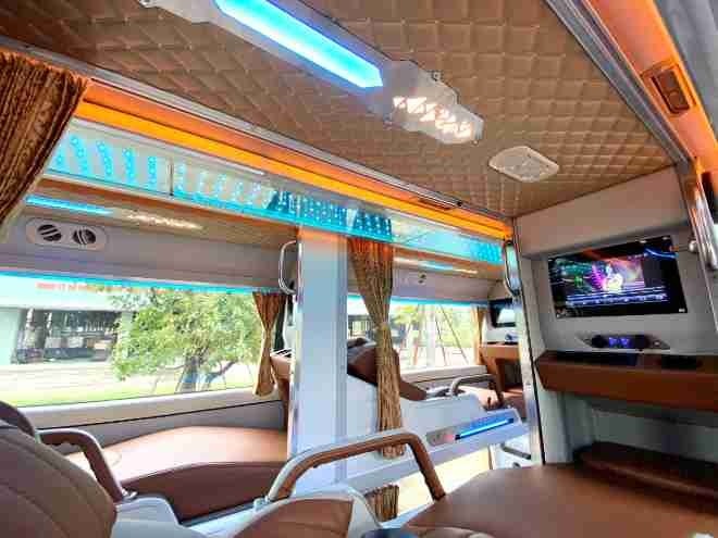 Xe Hoàng Khang Giường nằm Tiện ích Nội thất Limousine 34 phòng