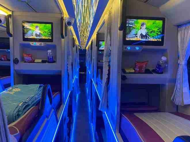 Xe Cường Thủy (Nghệ An) Tiện ích Nội thất Giường nằm Giường nằm 40 chỗ