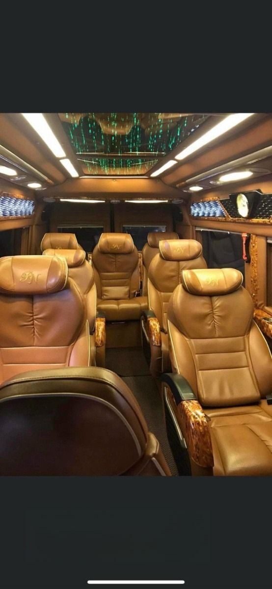 Xe An Bình (Ba Bể) Nội thất Tiện ích Limousine 10 chỗ 