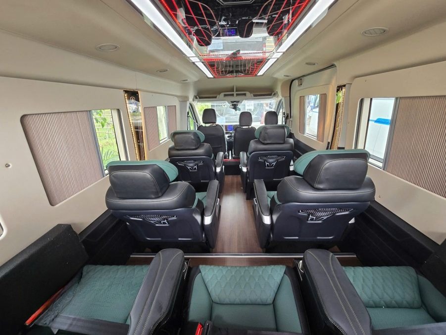 Xe Khang Limousine Nội thất Tiện ích Limousine 9 chỗ