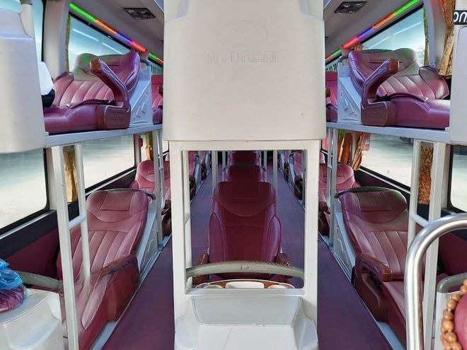 Xe Công Thắng (Hà Giang) Nội thất Tiện ích Giường nằm 46 chỗ