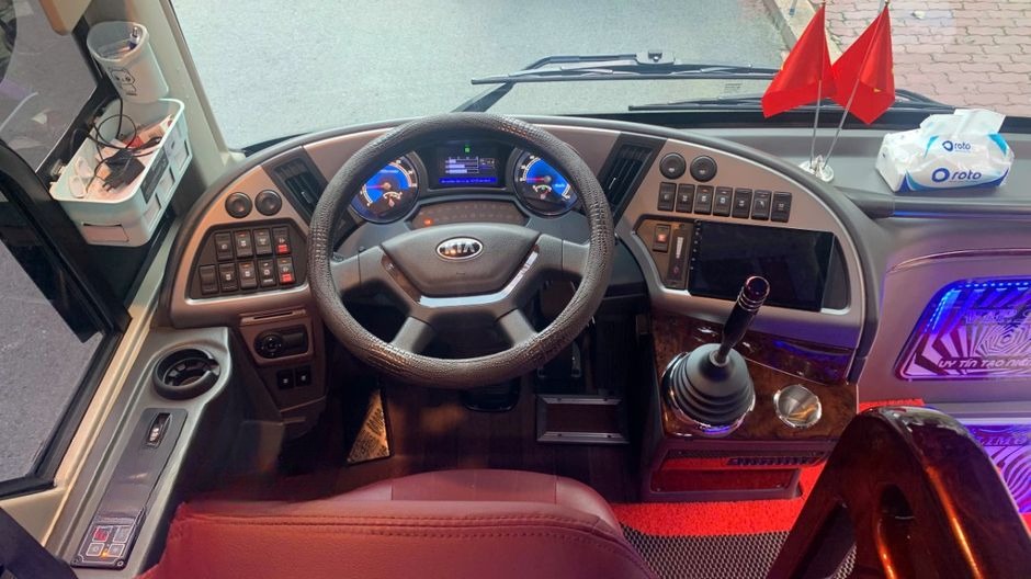 Xe Đan Anh Nội thất Ghế ngồi 29 chỗ 