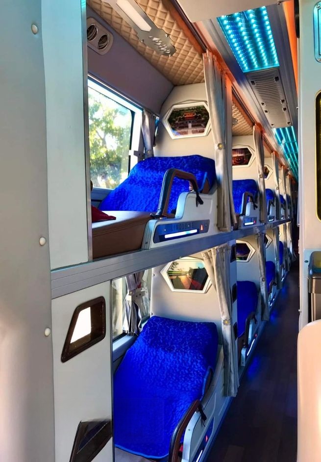 Xe Đức Thành (Kon Tum) Giường nằm Tiện ích Nội thất Limousine 34 Phòng