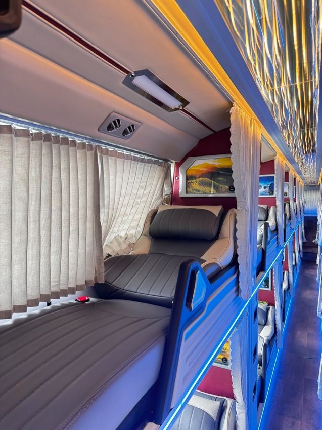 Xe Cường Ny Giường nằm Tiện ích Nội thất Limousine 34 giường 