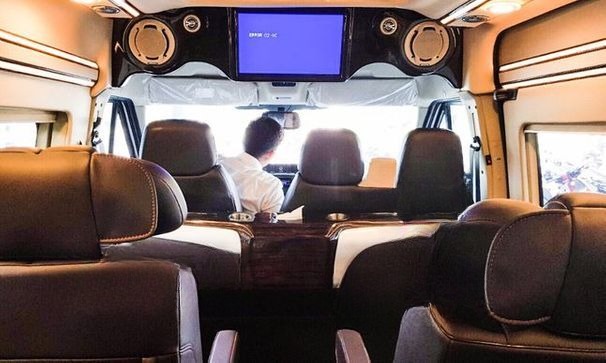 Xe Tân Quang Dũng Limousine Ghế ngồi Tiện ích 