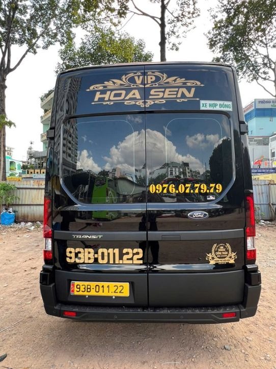 Xe Hoa Sen Mặt sau xe Xe 18 chỗ