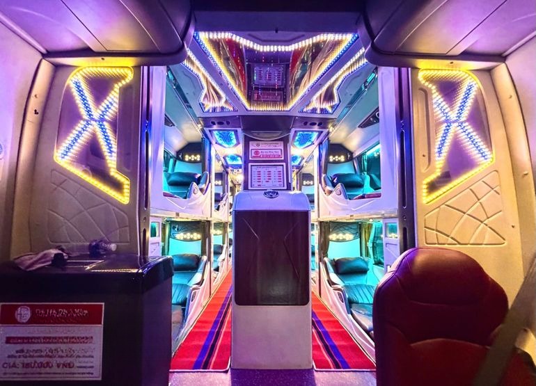 Xe Bê Hà (Phú Yên) Nội thất Tiện ích Giường nằm Limousine 32 phòng