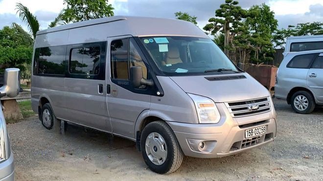 Xe Nhật Nam Limousine Mặt trước xe Ghế ngồi 16 chỗ