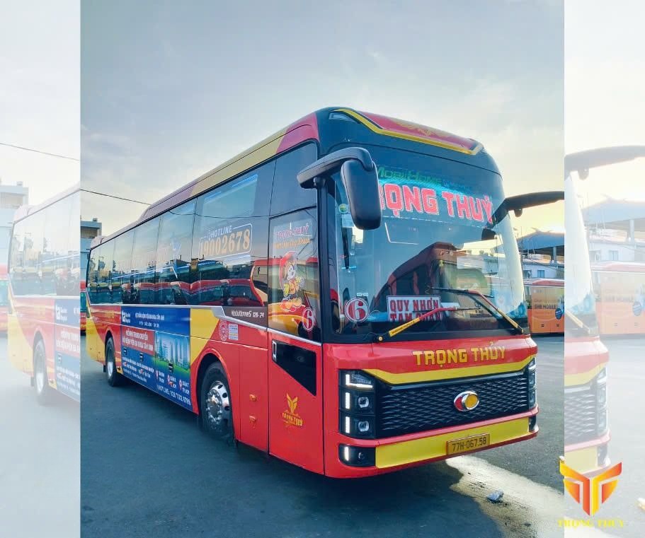 Xe Trọng Thủy Limousine Mặt trước xe 