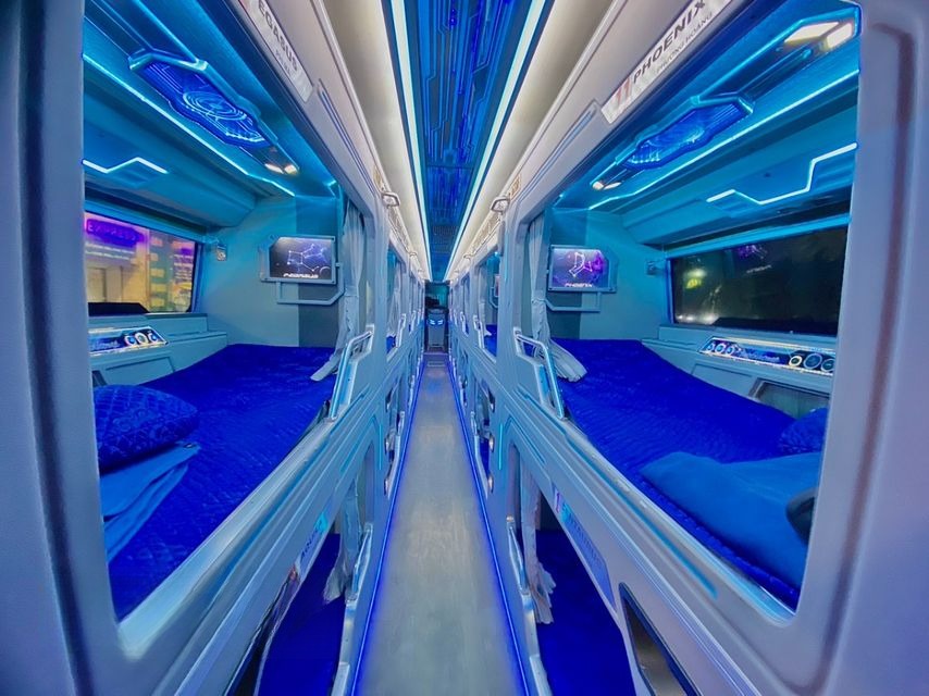 Xe Phúc An Express Giường nằm Tiện ích Nội thất Limousine 22 giường phòng (WC)