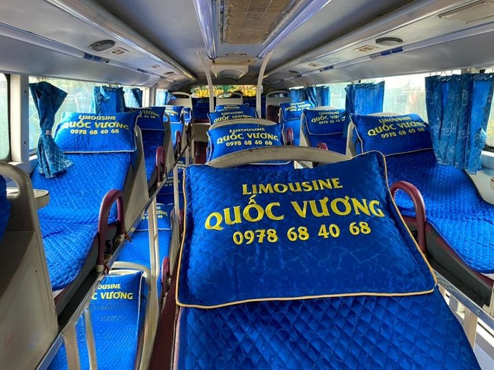 Xe Quốc Vương Limousine Nội thất Giường nằm 40 chỗ