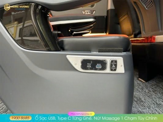 Xe Hùng Vương Limousine Tiện ích Limousine 12 chỗ