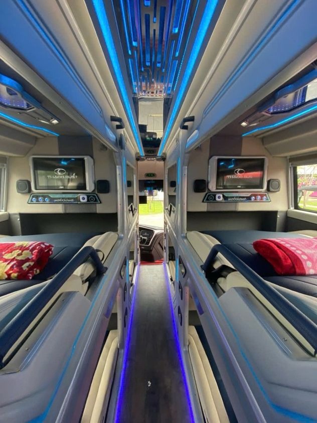 Xe Tân Xuân Tùng Giường nằm Tiện ích Nội thất Limousine 22 phòng WC