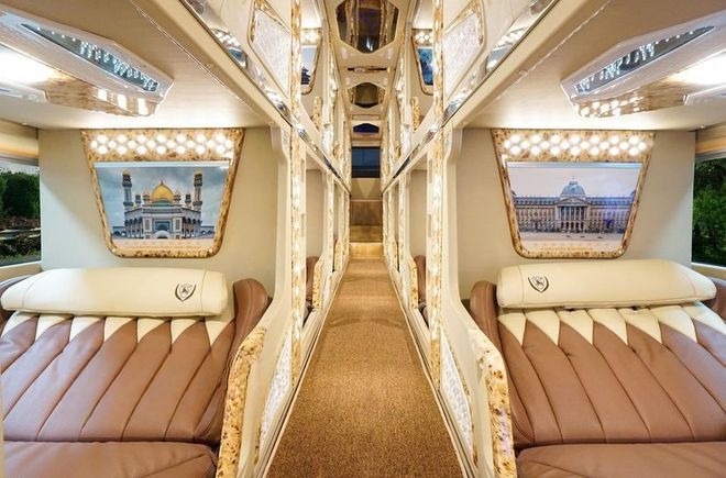 Xe Tuấn Hiệp Giường nằm Nội thất Limousine giường phòng 22 chỗ