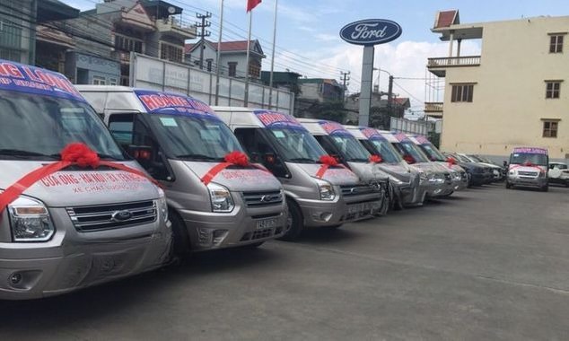 Ghế ngồi 16 chỗ Hoàng Long Vip Bus