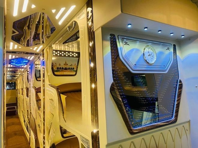 Xe An Phú Buslines Tiện ích Nội thất Limousine 24 Phòng Đơn