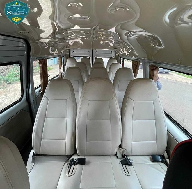 Xe Nhật Nam Limousine Nội thất Tiện ích Ghế ngồi 16 chỗ