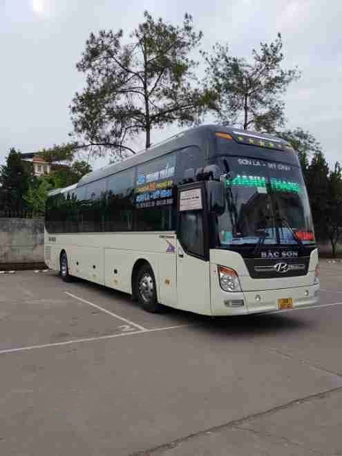 Xe Thanh Thắng (Sơn La) Mặt trước xe Giường nằm 40 chỗ