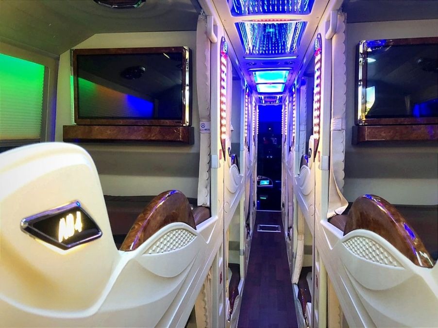 Xe Hà My Giường nằm Tiện ích Nội thất Limousine 24 phòng