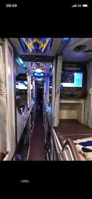 Xe Cúc Tùng Limousine Giường nằm Tiện ích Nội thất Giường nằm 32 chỗ