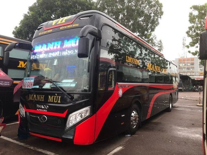 Xe Mạnh Mùi Bên hông xe Mặt trước xe Limousine giường phòng 22 chỗ
