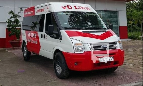 Xe Lovabus Mặt trước xe Xe 16 chỗ
