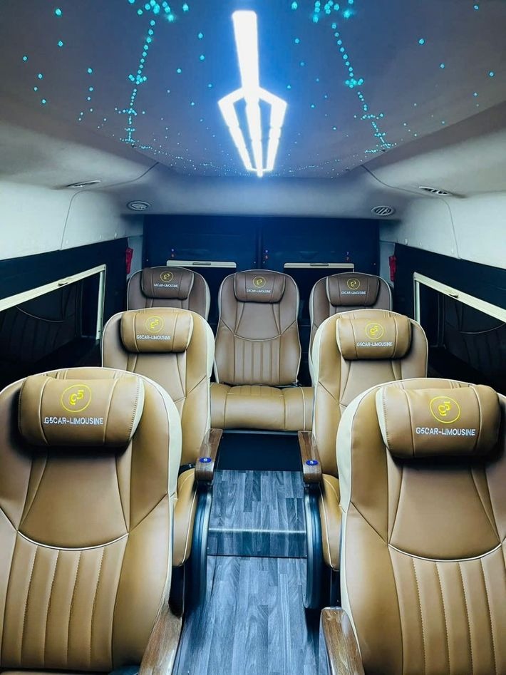 Xe G5Car Ghế ngồi Nội thất Limousine 9 chỗ