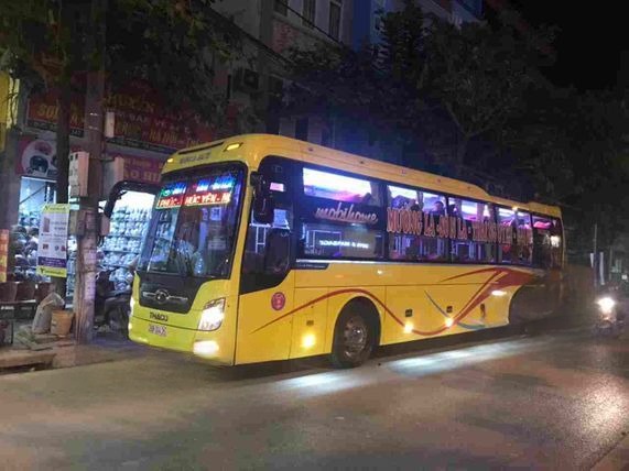 Xe Toàn Điệp Bên hông xe Giường nằm 44 chỗ
